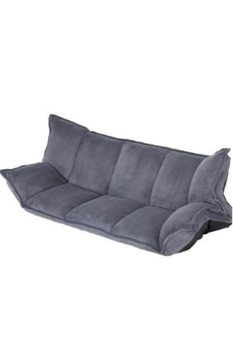 新品　LOWYA ソファベッド　3人掛け　グレー