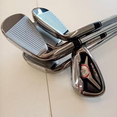 ★ジモティ割あり★ TaylorMade BURNER 5~9.P　ゴルフクラブセット　クリーニング済　YJ1539の画像