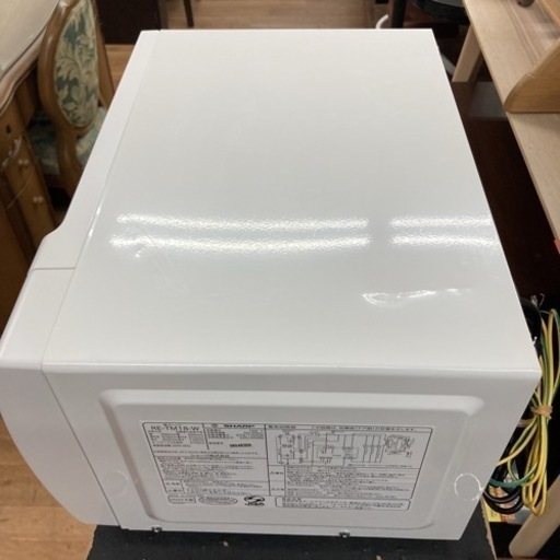 S762 ⭐ SHARP 電子レンジ RE-TM18 18L ヘルツフリー 22年製⭐ 動作確認済 ⭐ クリーニング済