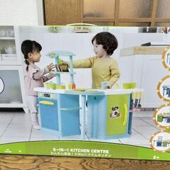 新品おままごと　マイストーリー かんたん変身! 5WAYシステムキッチン 小物36個付きの画像