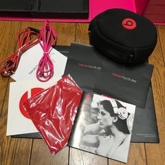 レア beats Solo HD PINK ビーツ ヘッドフォン ヘッドホン 限定カラー 完動品の画像