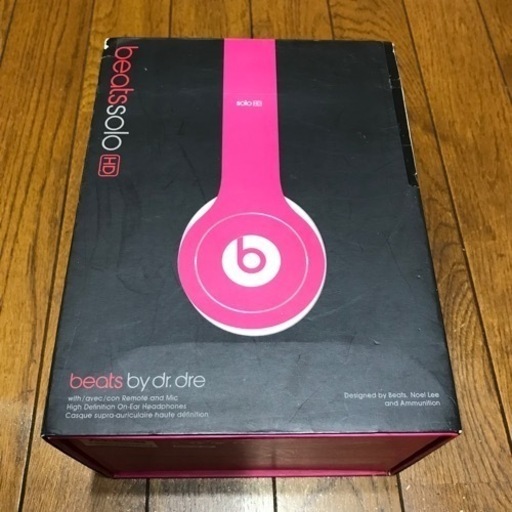 レア beats Solo HD PINK ビーツ ヘッドフォン ヘッドホン 限定カラー 完動品 レア beats Solo HD PINK ビーツ ヘッドフォン ヘッドホン 限定カラー