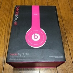 レア beats Solo HD PINK ビーツ ヘッドフォン ヘッドホン 限定カラー 完動品の画像