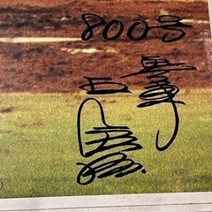 王貞治 ８００号記念パネル 読売新聞の画像