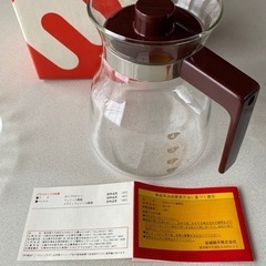 パイレックス　ティーポット、お皿の画像