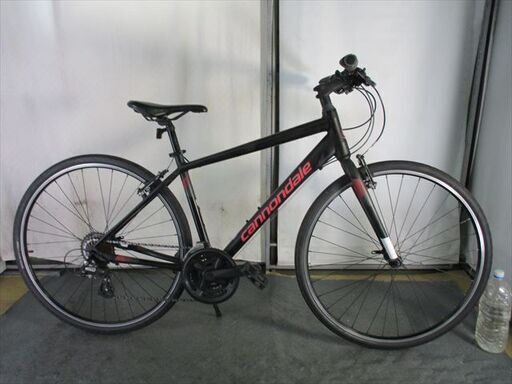Ｄ294　★29800円★整備済み スポーツ中古自転車 【クロスバイク　Cannondale　QUICK　caad 黒　44ｃｍ】
