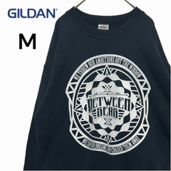 インポート古着！GILDAN/ギルダン　ビッグロゴスウェット　L
