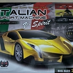 イタリアンスポーツマシン　ラジコン　新品