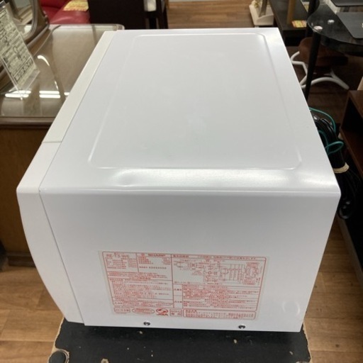 S770 ⭐ SHARP 電子レンジ 700Ｗ RE-T3-W6 18年製 ⭐ 動作確認済 ⭐ クリーニング済