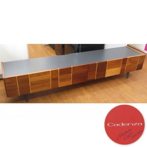 ♪Cadenza/カデンツァ Maleza TV Board 2m テレビボード AVボード TV台♪