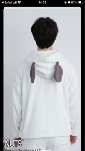 ジェラピケオム　限定スヌーピーコラボ品