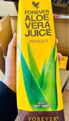 【正規品　新品】フォーエバー　アロエベラジュース1000ml×6本
