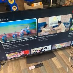 良品 SHARP シャープ 4K AQUOS 60V型液晶テレビ 4T-C60BN1 2019年製 Android TV アクオス