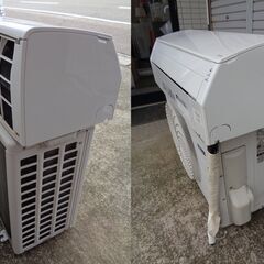 ★Panasonic　パナソニック　ルームエアコン　Eolia　エオリア　CS-288CF-W CU-288CF　2018年製　主に10畳用　ホワイト　リモコン付きの画像