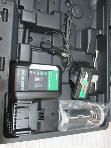 ハイコーキ HIKOKI G3610DAXP ディスクグラインダ 中古品 36V バッテリー×1 充電器 ハンドル付 【ハンズクラフト