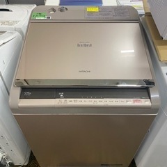 北九州市内配送無料　保証付き　日立 HITACHI BW-DV120C N [ビートウォッシュ タテ型洗濯乾燥機 （12kg） シャンパン]