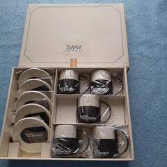 ティーセット5PC(コースター付き)