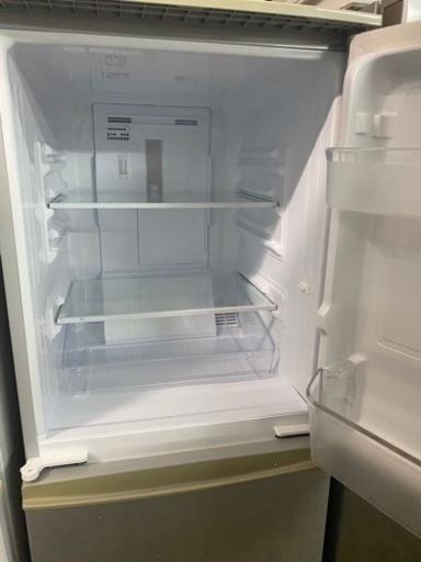 北九州市内配送無料　保証付き　シャープ SHARP SJ-D14C-W [小型 冷蔵庫 137Ｌ つけかえどっちもドア