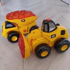 CAT　ダンプカー＆ショベルカーセット