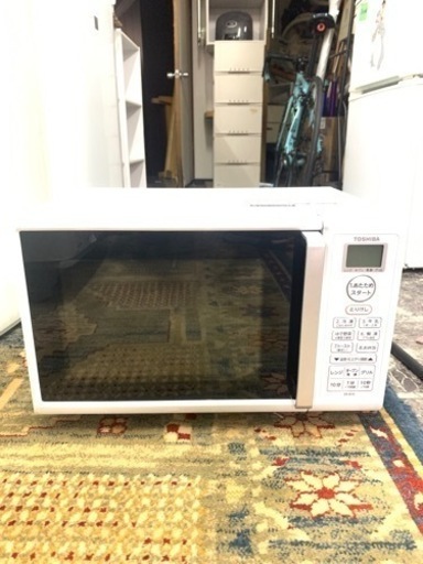 配送可能　保証付き　2022年製　東芝 電子レンジ オーブンレンジ 16L トースト機能付き ホワイト ER-R16(W)
