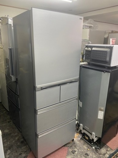 北九州市内配送無料　保証付き　AQUA 5ドア冷蔵庫 AQR-SD40B 400Ｌ