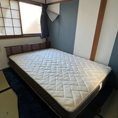 【関西圏住みの方に】ダブルベッド「グリッド ダブルエクセレンスセット 」