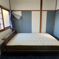 【関西圏住みの方に】ダブルベッド「グリッド ダブルエクセレンスセット 」