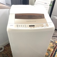 北九州市内配送可能 保証付き AQUA アクア AQW-VW1000C(W) [簡易乾燥 