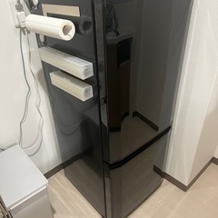 三菱電機　冷蔵庫　黒色　
