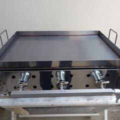 新品　鉄板焼き　グリラー　極厚９ミリ　持ち手付　お好み焼きそば　...