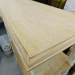 【恵庭】アンティーク家具　ラック　棚　収納　シェルフ　ブロカント　85×35×120cm　PayPay支払いOK！の画像