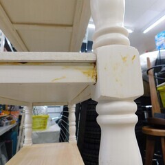 【恵庭】アンティーク家具　ラック　棚　収納　シェルフ　ブロカント　85×35×120cm　PayPay支払いOK！の画像