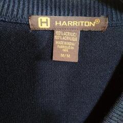 HARRITON カーディガン　メンズＭサイズの画像