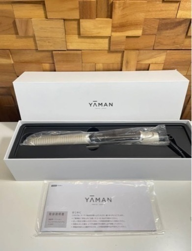 【未使用品】YAMAN ヘアアイロン スムースアイロンフォトイオン ゴールド YJHB0?⚪️?
