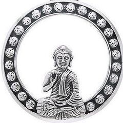 PS Sitting Buddha pendant 仏陀坐像 知...