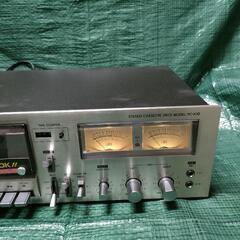 ラジカセ　？　AURAX　東芝　ジャンクの画像