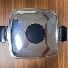 ステンレス天ぷら鍋　24センチ