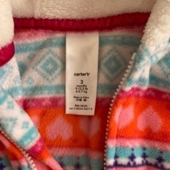 カバーオール ジャンプスーツ フリースの画像