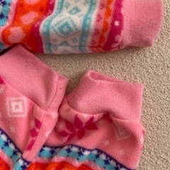 カバーオール ジャンプスーツ フリースの画像