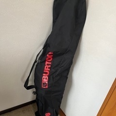 スノーボード3点セット 板、ビンディング、Burtonケース