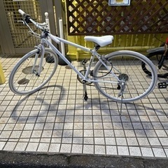 【受付ストップします】白い自転車　28インチ