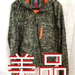 【数回の着用】メンズ　迷彩　ジャンパー 