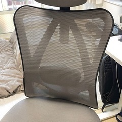 【美品】デスクチェア グレー SIHOOの画像