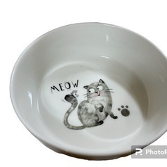 POPETPOP 素敵な ボウル 食べ物 猫 セラミック 皿 水用 の画像