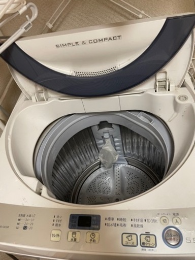 SHARPの洗濯機