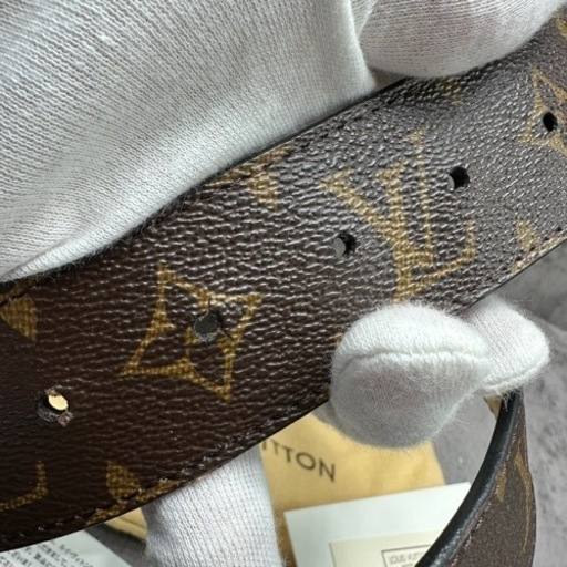 LOUIS VUITTON ベルトサンチュールLVイニシャル　モノグラム