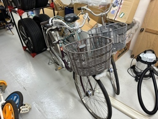 商談中　ブリヂストン ブリジストン 自転車 26インチ　CARUC 2台セット