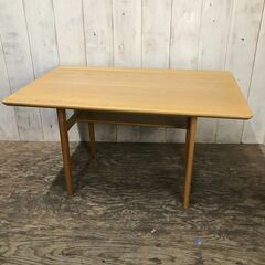 3/4終 unico ウニコ ダイニングテーブル ロム LOM 幅120cm 天然木 机