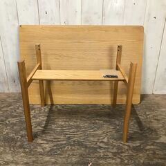 3/4終 unico ウニコ ダイニングテーブル ロム LOM 幅120cm 天然木 机