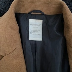 美品　back number チェスターコートの画像